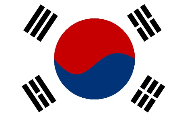 Zuid-korea — Stockvector