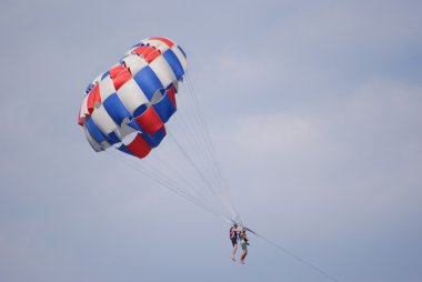 Parachuting clipart