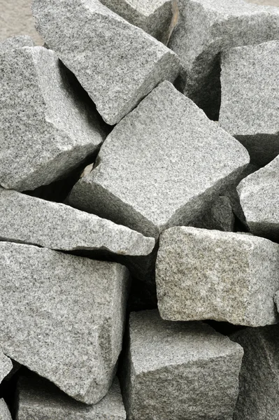 Kostka brukowa szara - granit — Zdjęcie stockowe