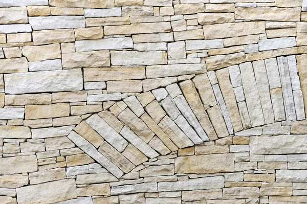 Dinding terbuat dari batu bata pasir — Stok Foto