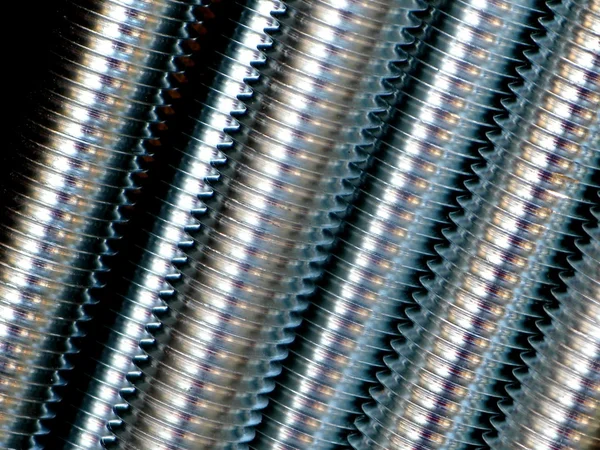 Close up of screw thread — Stock Photo, Image