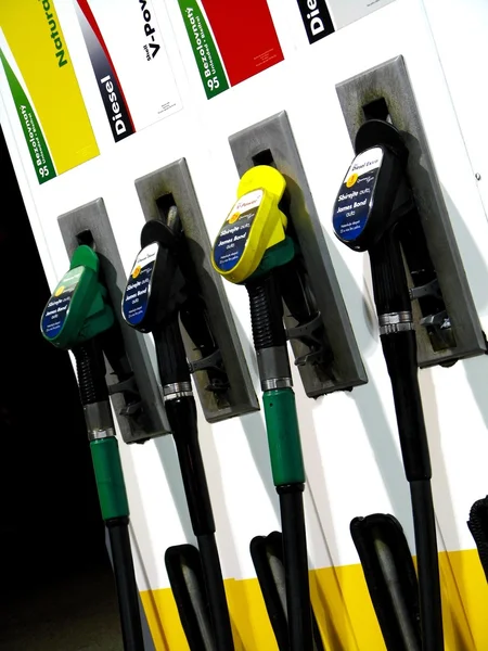 Pompa distributore di benzina — Foto Stock