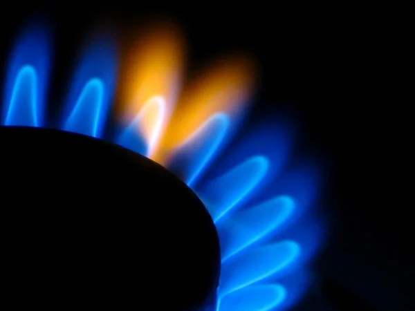 Fogão a gás — Fotografia de Stock