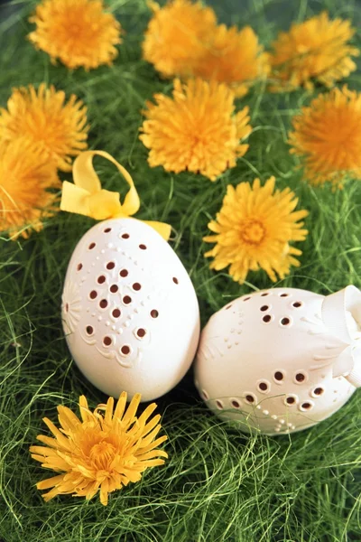 Painted Easter eggs — Stock Photo, Image