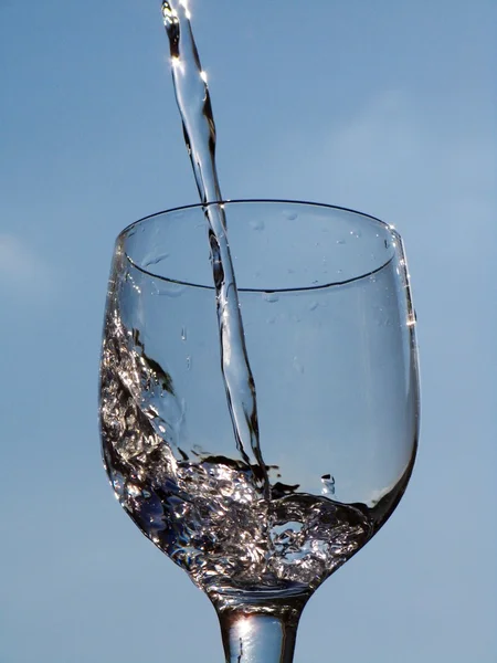 Acqua e vetro — Foto Stock