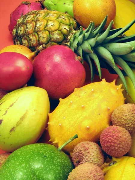 Frutas y hortalizas tropicales — Foto de Stock