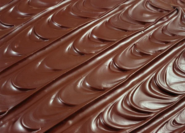 Chocolate icing - background — Stock Photo, Image