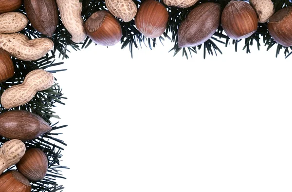 圣诞框架-装饰 — 图库照片