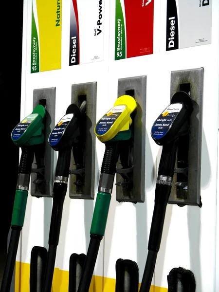Gas station pumps — Stock Photo, Image