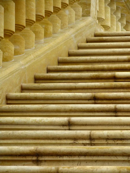 stock image Old staircase - balustrade