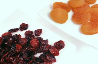 Dried fruits - healthy breakfast clipart