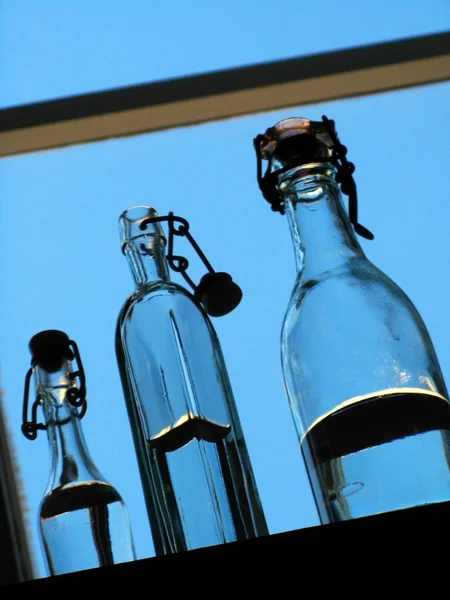 Sticle de apă — Fotografie, imagine de stoc