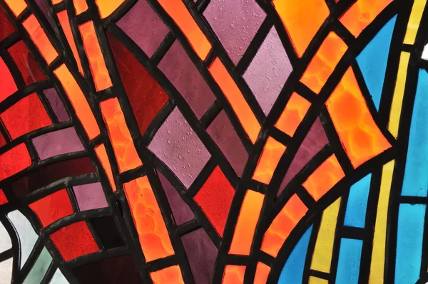 stock image Stained glass window - church