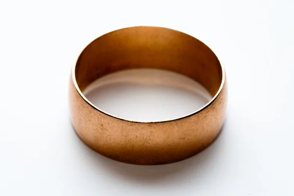 Πολύ παλιά γαμήλιο δαχτυλίδι — Φωτογραφία Αρχείου