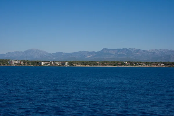Mediterranean sea coast view — Stock Photo, Image