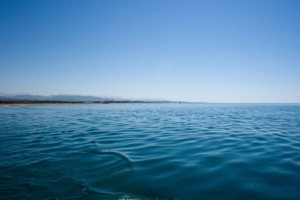 Widok na Morze Śródziemne Zdjęcie Stockowe