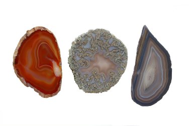 Three agates clipart