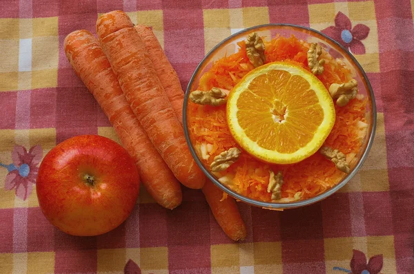 Insalata di carote — Foto Stock