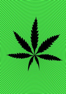 Marijuana (hemp, cannabis) clipart