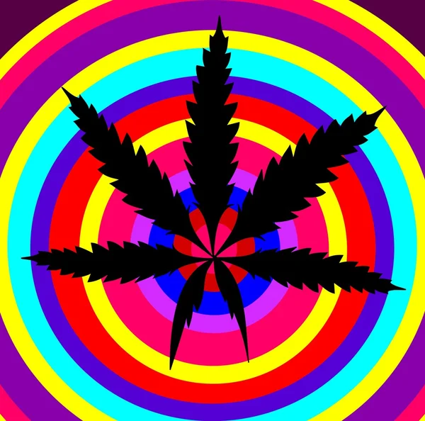 Maconha (cânhamo, cannabis ) — Fotografia de Stock