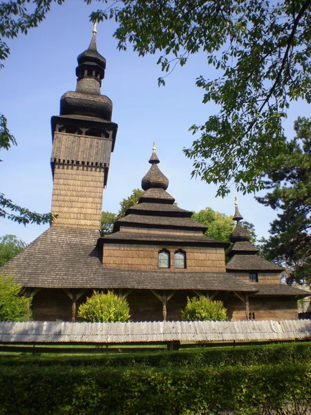 stock image Wooden church