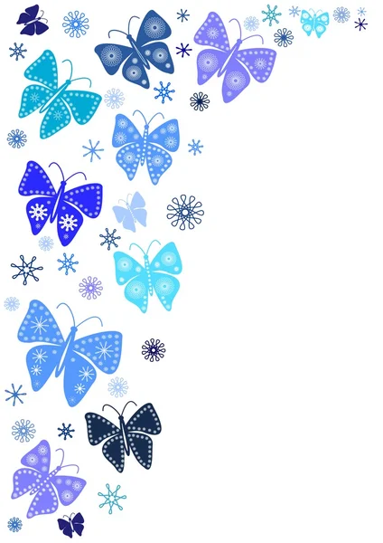 Farfalle invernali — Foto Stock