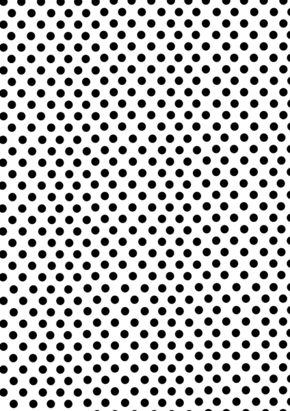 Czarne kropki na białym tle — Zdjęcie stockowe