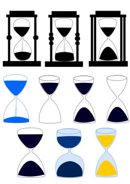 Hourglass clipart