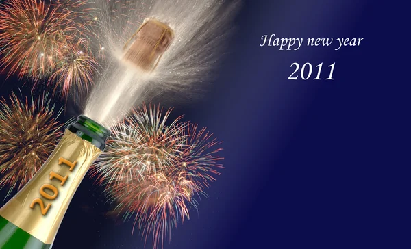 Šťastný nový rok 2011 — Stock fotografie
