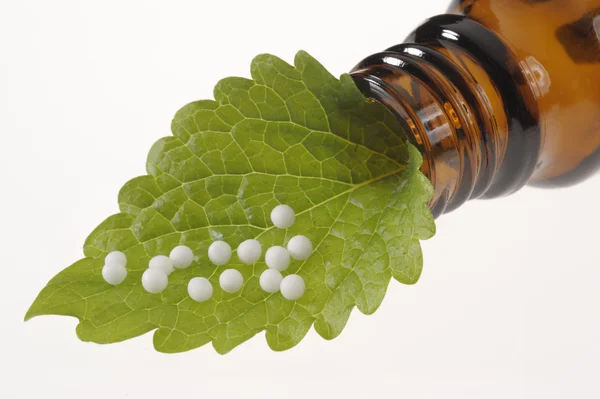 Гомеопатическая альтернативная медицина — стоковое фото
