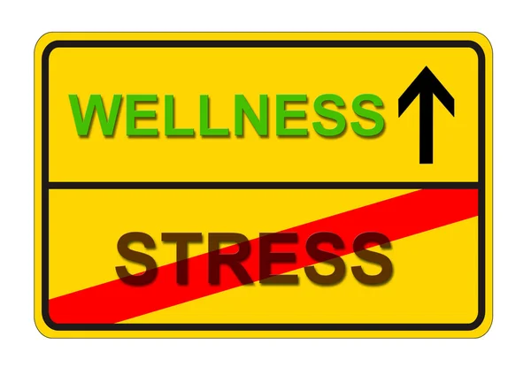 STRESS WELLNESS — Stock Photo, Image