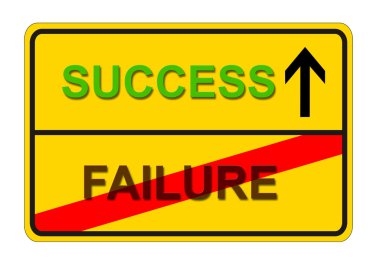 FAILURE SUCCESS clipart