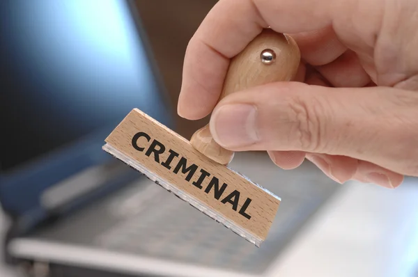 Criminal — Stock Photo, Image