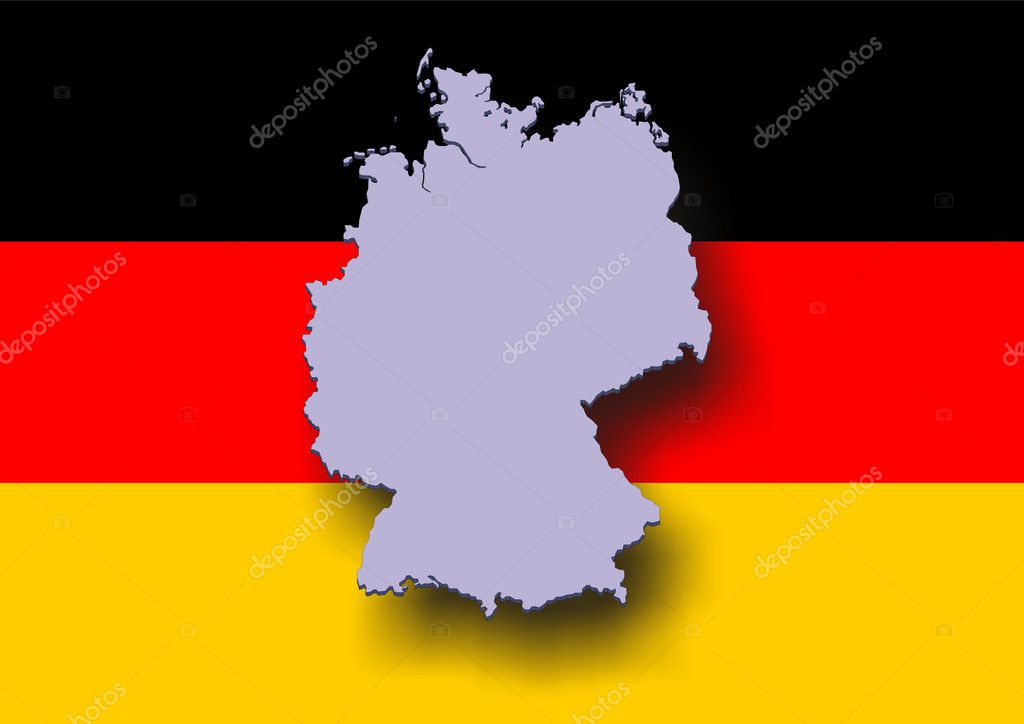 Depositphotos 2373888 Stock Photo Map Of Germany 