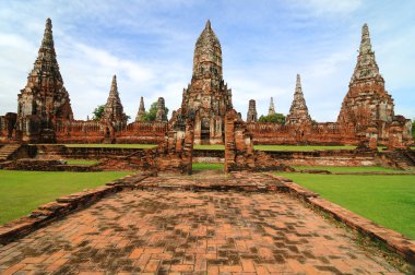 Wat Wattanaram, Ayutthaya, Thailand clipart