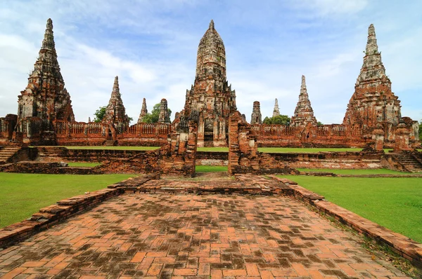Wat Wattanaram, Ayutthaya, Thaïlande — Photo