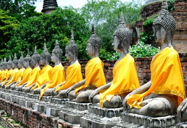 Buddha Statyer — Stockfoto