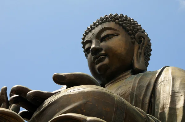 Obří Buddha/Po Lin klášter — Stock fotografie