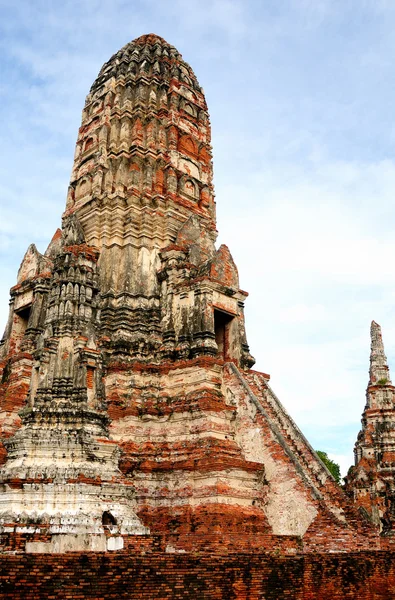 Arruinado wat en el viejo reino de Siam — Foto de Stock