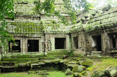 Ta Prohm temple clipart