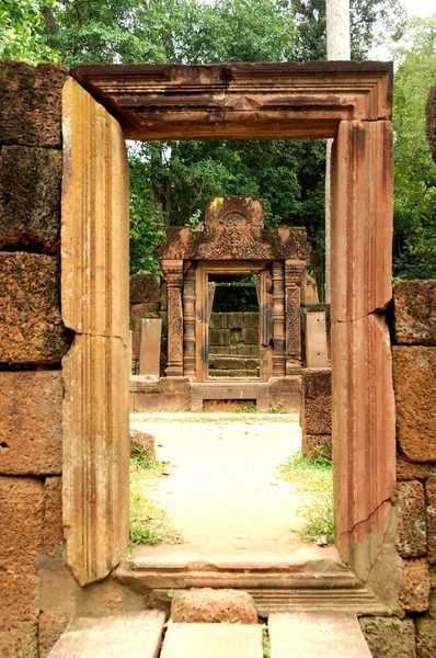 Banteay Srei Wat vagyok. — Stock Fotó