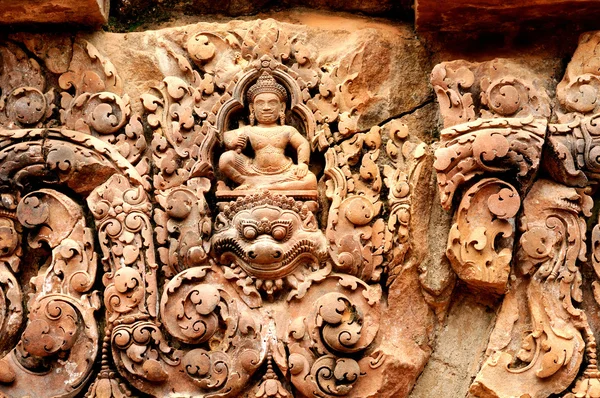 Banteay Srei Wat — Fotografia de Stock