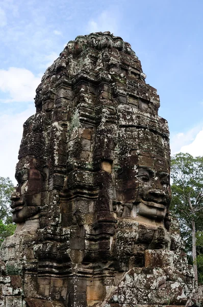 Rostro del rey camboyano — Foto de Stock