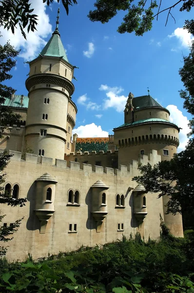 Castillo en Bojnice, Eslovaquia — Foto de Stock