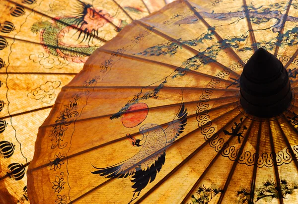 Detalj av parasoll Royaltyfria Stockfoton