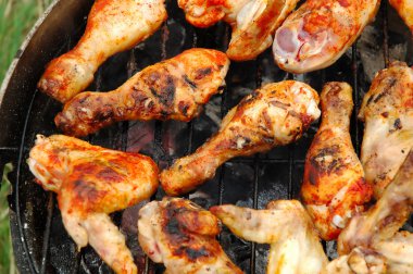 Grilled chicken clipart