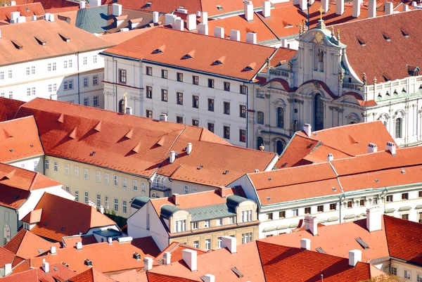 Dachy Pragi — Zdjęcie stockowe