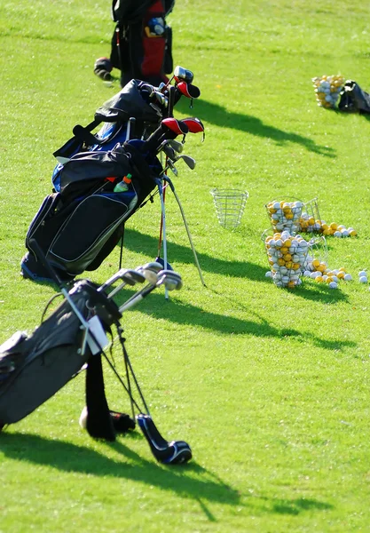 Golfutrustning Stockbild