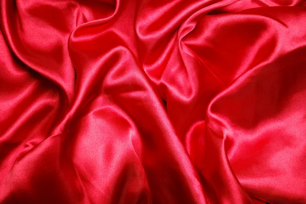 Красный сатин — стоковое фото