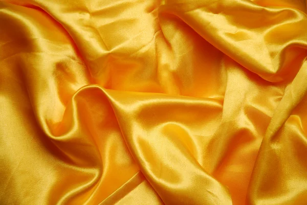 Желтый сатин Стоковое Фото